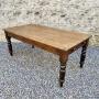 6ft Welsh Farmhouse Kitchen Dining Table Seats 8