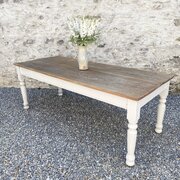 7ft Welsh Farmhouse Refectory Dining Table 