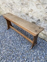 A Beautiful 4ft 18thC Welsh Oak Bench Form