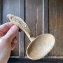 Rare 19thC Sycamore Hooked Lovespoon 