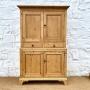 Rare Welsh Pine Housekeepers Cupboard c1840
