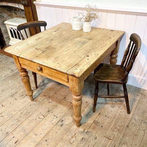 small rustic dining table