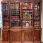 A Late Victorian Mahogany 4 Door Library Bookcase