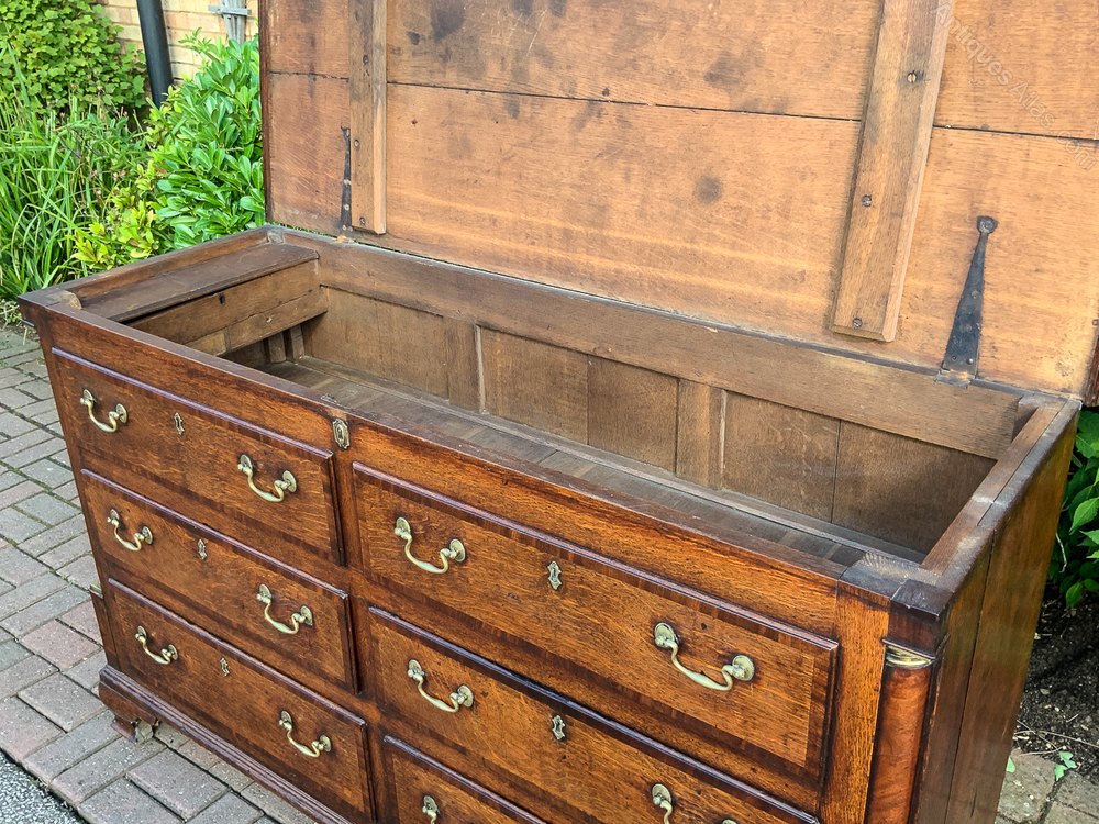 Oak Dower Chest Antiques Atlas