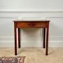 18th century mahogany side table  low boy