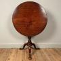 18th Century Mahogany Bird Cage Tripod Table