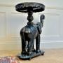 19th C Anglo Indian Elephant Table