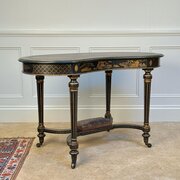 19th C Chinoiserie Writing Table / Dressing Table