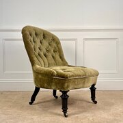 19th C Gillows Slipper Chair