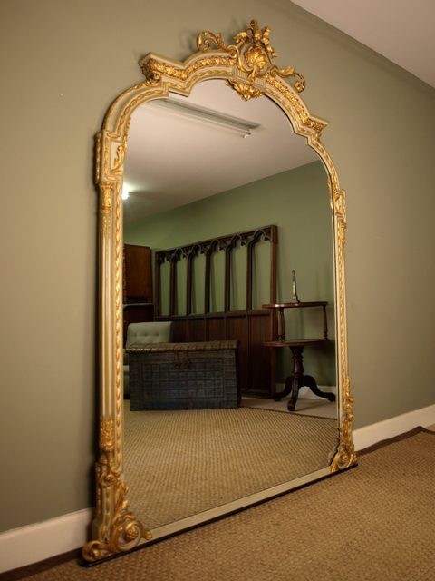 large victorian wall mirror