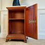 pedestal cabinet  satinwood cabinet