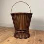 George III Mahogany Peat Bucket