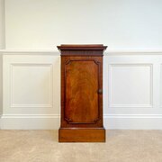 George III Mahogany Pedestal Side Cabinet