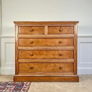Holland & Sons Birdseye Maple Chest Of Drawers