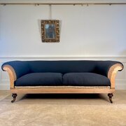 Large 19th C Country House Sofa