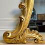 huge giltwood mirror large giltwood mirror  William IV Giltwood overmantel mirror