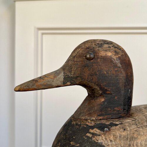 Antiques Atlas - Large Folk Art Decoy Duck as129a1741