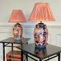 Matched Pair of 19th C Imari Table Lamps