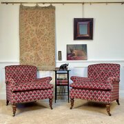 Pair Of Gillows Country House Armchairs