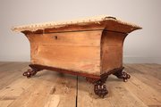 Regency Sarcophagus Mahogany Ottoman