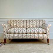 Small Howard & Sons Walnut Sofa