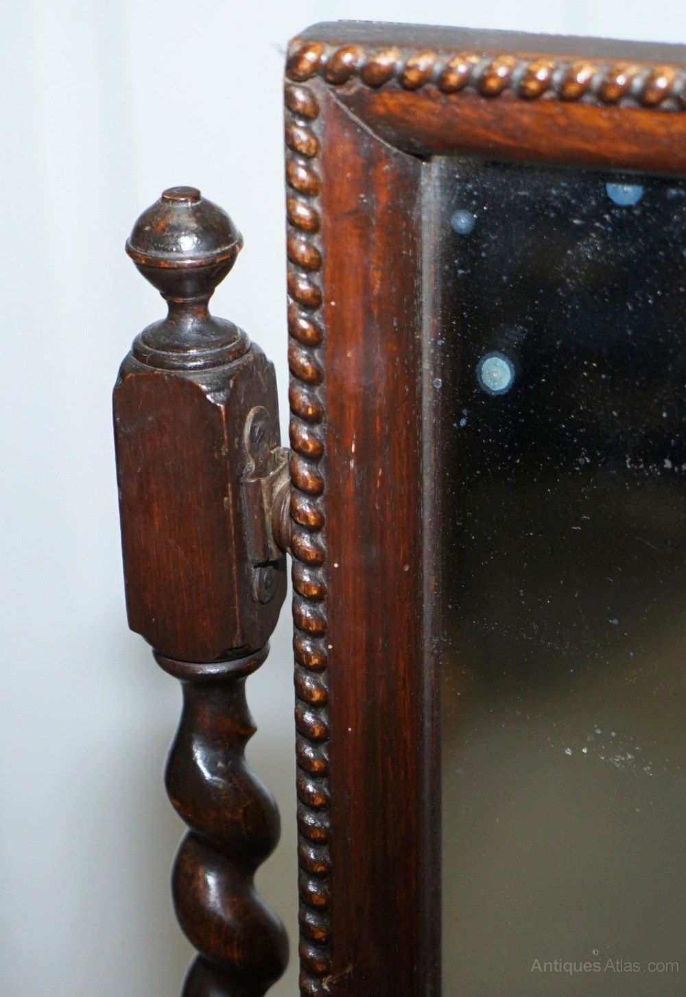 Antiques Atlas 1815 Table Top Cheval Mirror Original Plate Glass