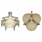 19th Century “Tete A Tete” Conversation Sofa