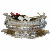 C.1870 Emile Hugo Solid Silver Paris Wine Cistern