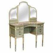 French Empire 19th C. Dressing Table Tri Mirror
