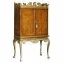 George II Circa 1740 Mulberry Wood Drinks Cabinets