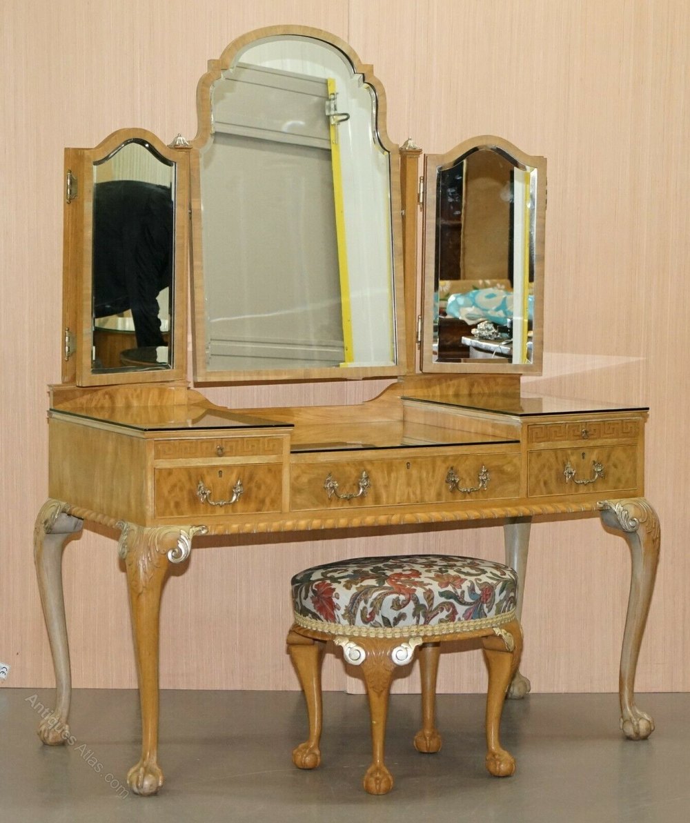 Antiques Atlas Gillows Vintage Dressing Table & Stool