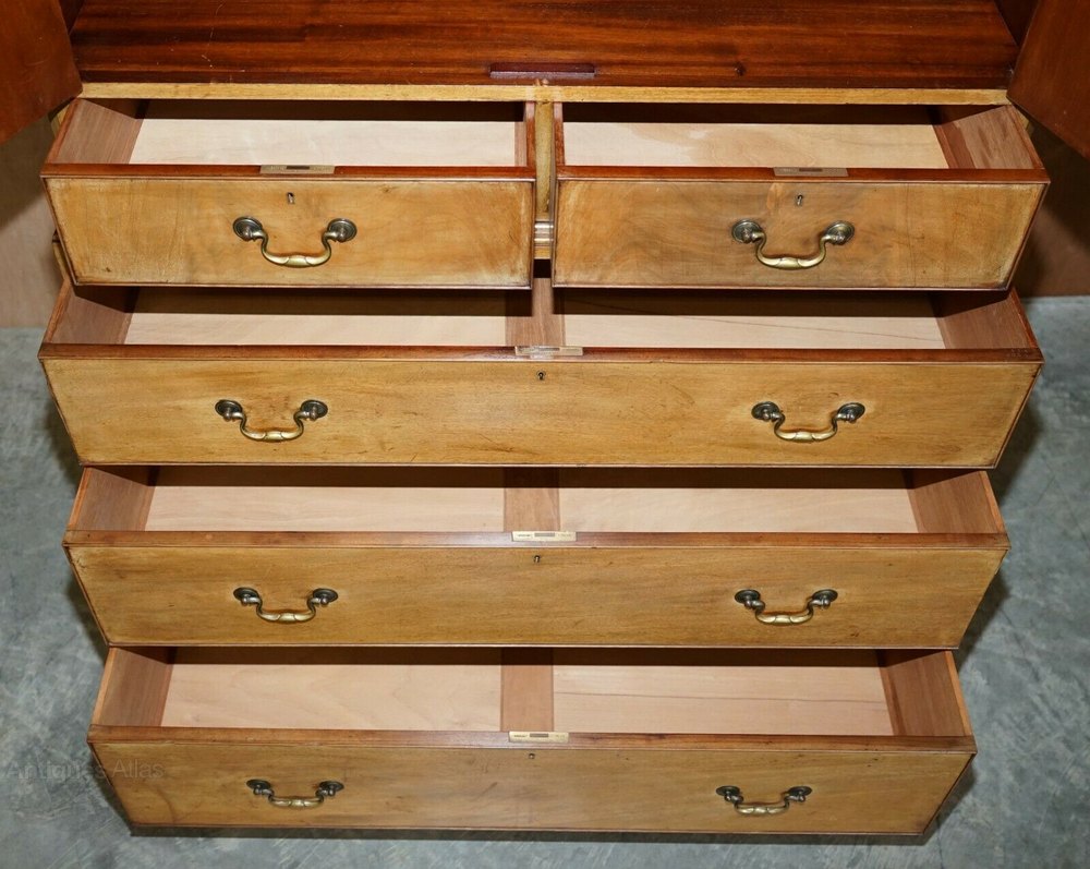 Howard Sons Victorian Linen Press Drawers Antiques Atlas