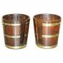 Pair Of Circa 1760 George III Plate Buckets 