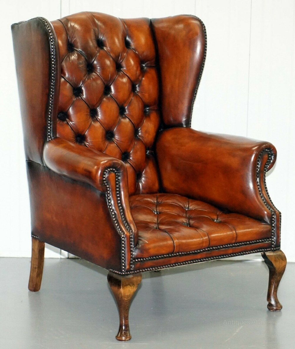 Antiques Atlas Restored Chesterfield Armchair And Sofa Suite