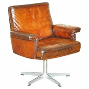 Restored Mid Century 1970s De Sede DS35 Chair