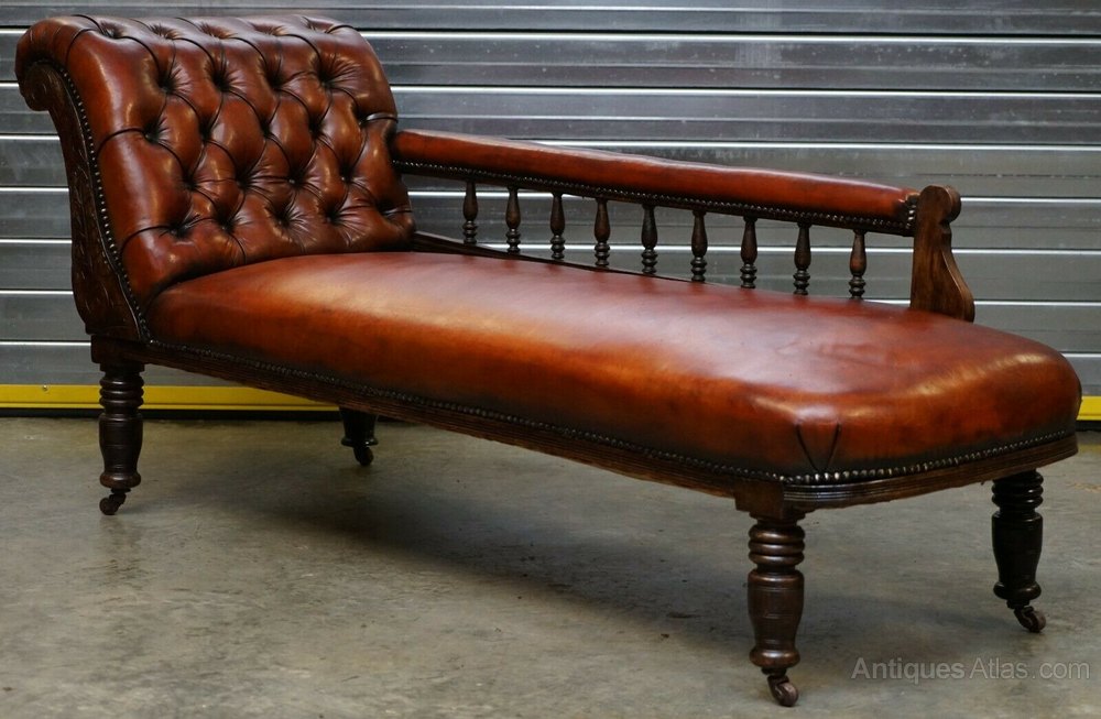 Restored Victorian Chesterfield Chaise Lounge Antiques Atlas