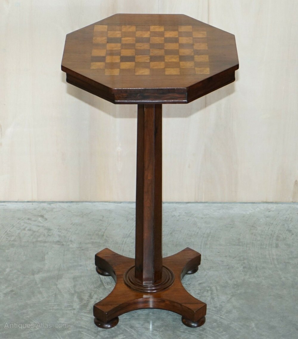Restored Victorian Walnut Chess Games Table Antiques Atlas