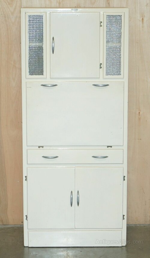 Antiques Atlas - Retro Mid Century Modern Kitchen Larder Cabinet