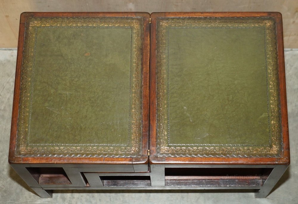 Metamorphic Leather Library Metamorphic Library Steps Into A Side Table as968a2105 - Antiques Atlas