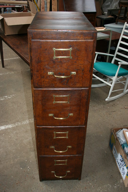 Antique Oak Filing Cabinet Antiques Atlas Antique Oak Filing Cabinet