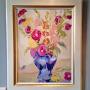 Jeffrey Pratt Oil Painting Summer Flowers