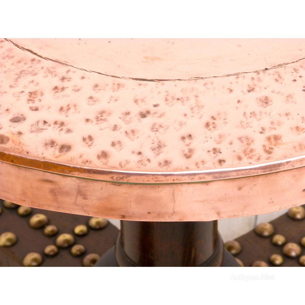 Antiques Atlas Copper Topped Bar Table