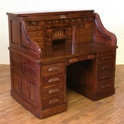 Antique Roll Top Desks Antiques Atlas Antiques Edwardian Oak Roll Top Desk