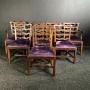 Eight  Georgian Ladderback Chairs 