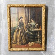 Harry Page - Oil On Canvas - The Love Letter