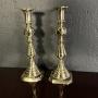Large Pair of Victorian Candlesticks 