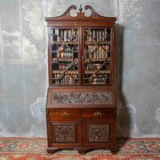 Mahogany Bureau Bookcase