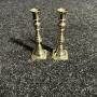 Pair of Victorian Brass Candlesticks
