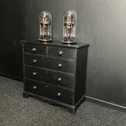 Pair Of Victorian Ruby Lustres