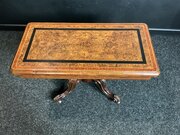 Victorian Games/Coffee Table 